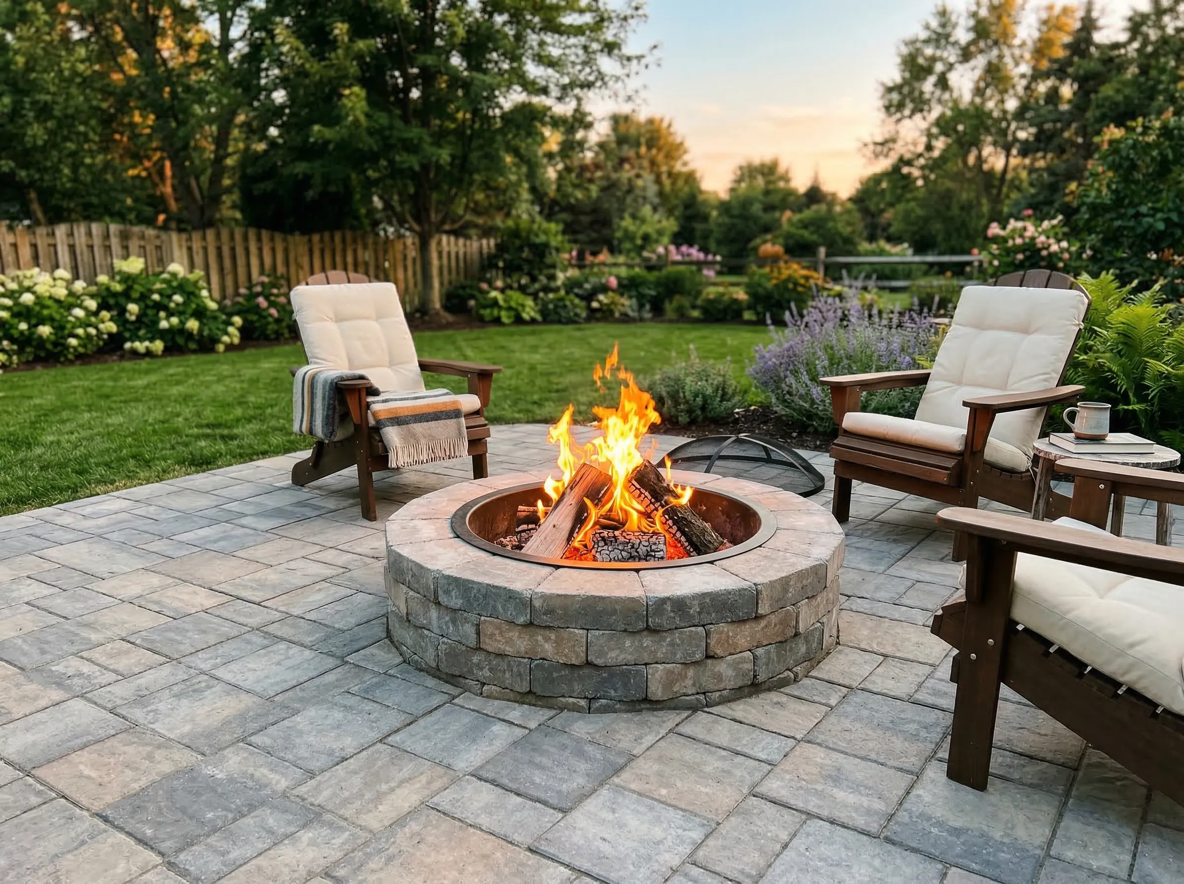 AL Firepit Entertainment Space