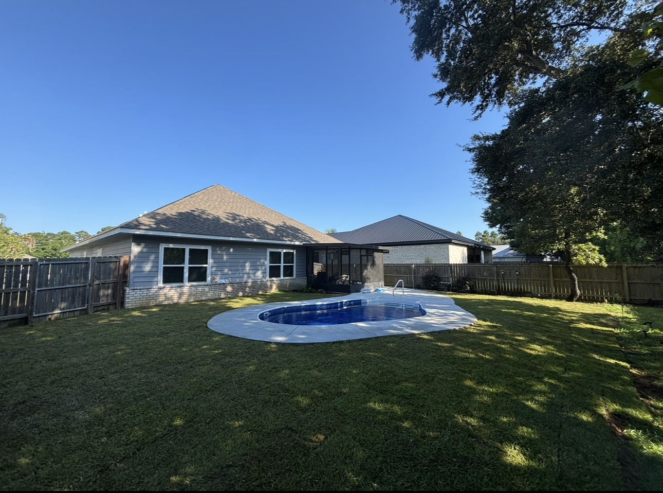 Custom pool build Orange Beach AL