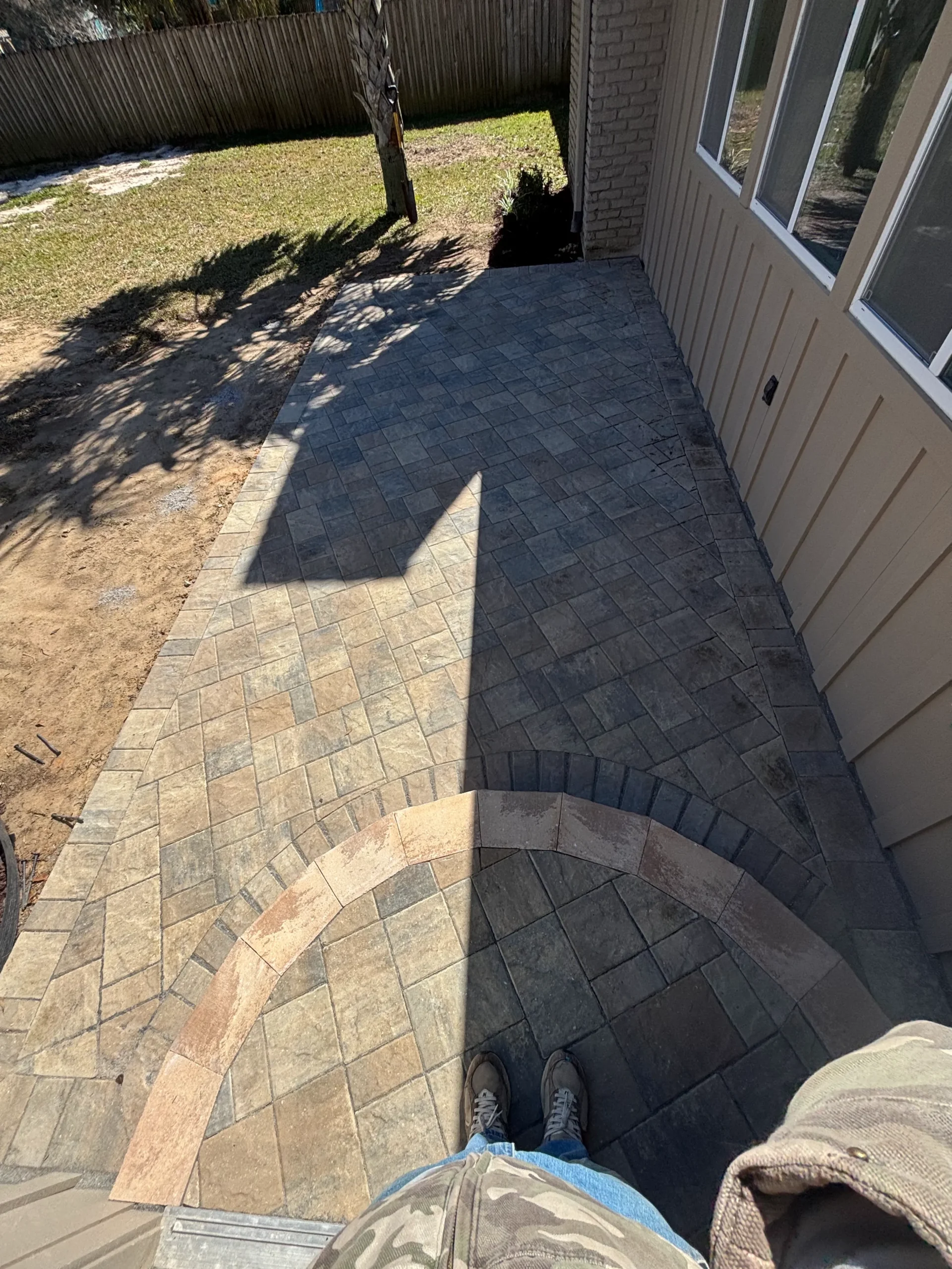 Custom Paver Patio Installation Baldwin County AL
