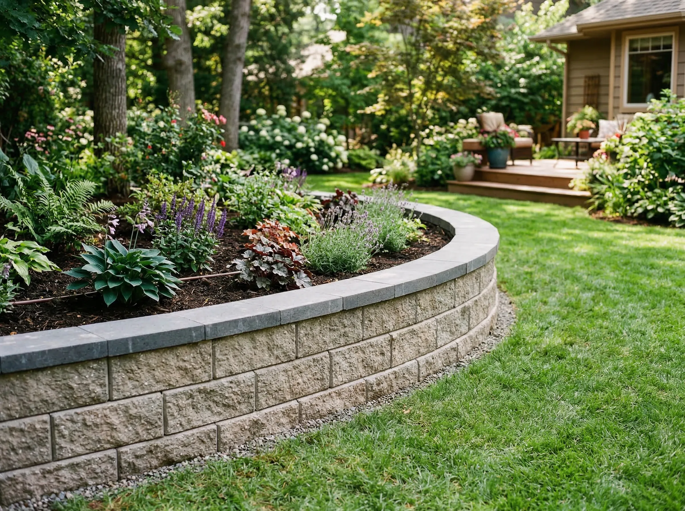Custom Retaining Walls Alabama