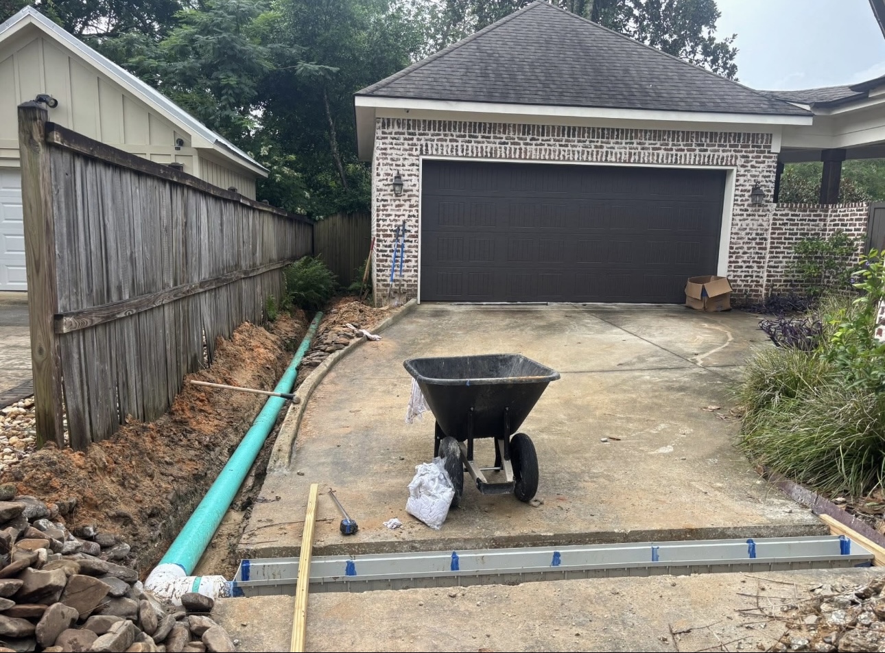 Driveway Drainage Installation Fairhope AL