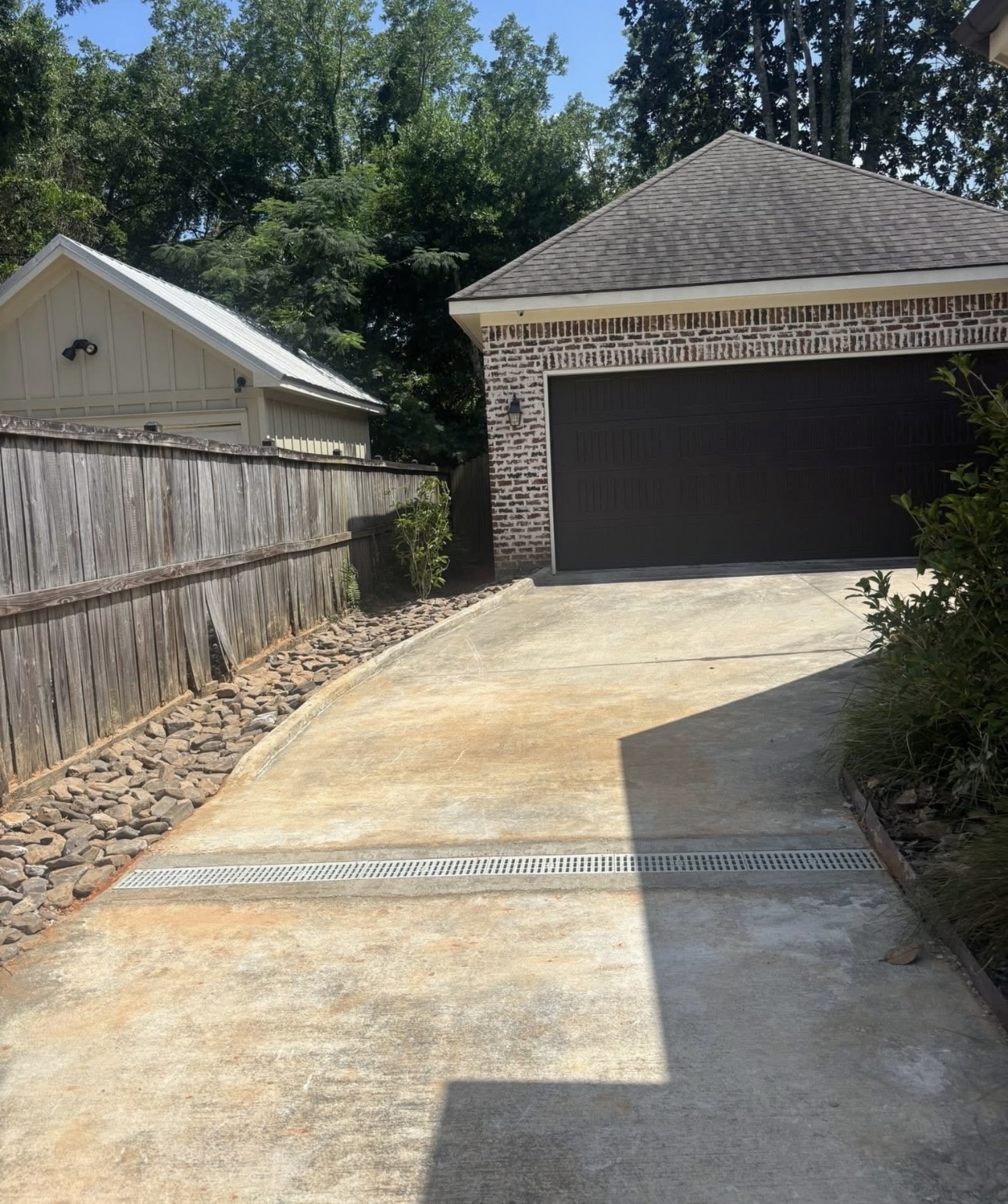 Driveway with Drainage Channel Foley AL