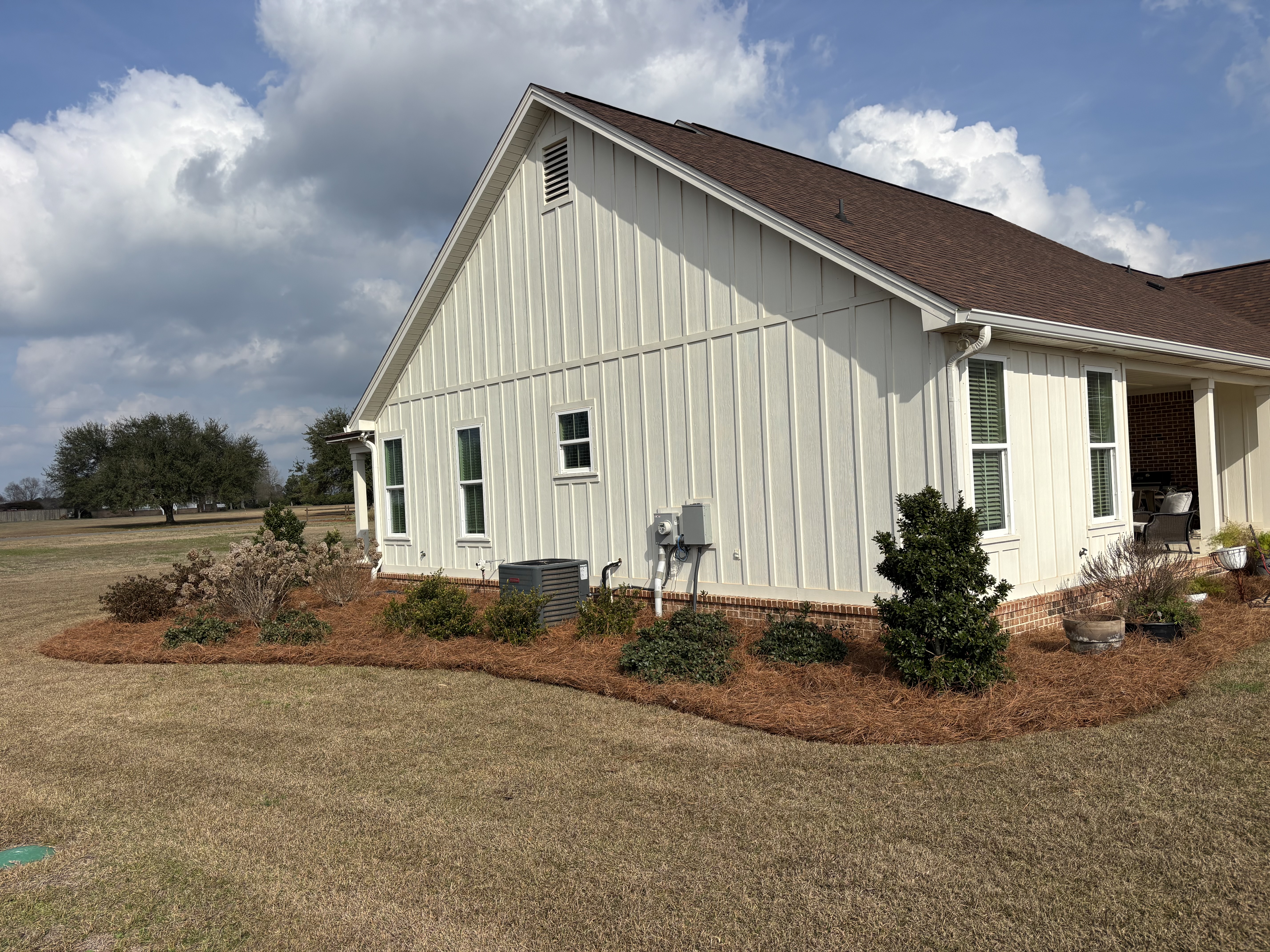 Front Yard Landscape Shrubs Foley AL
