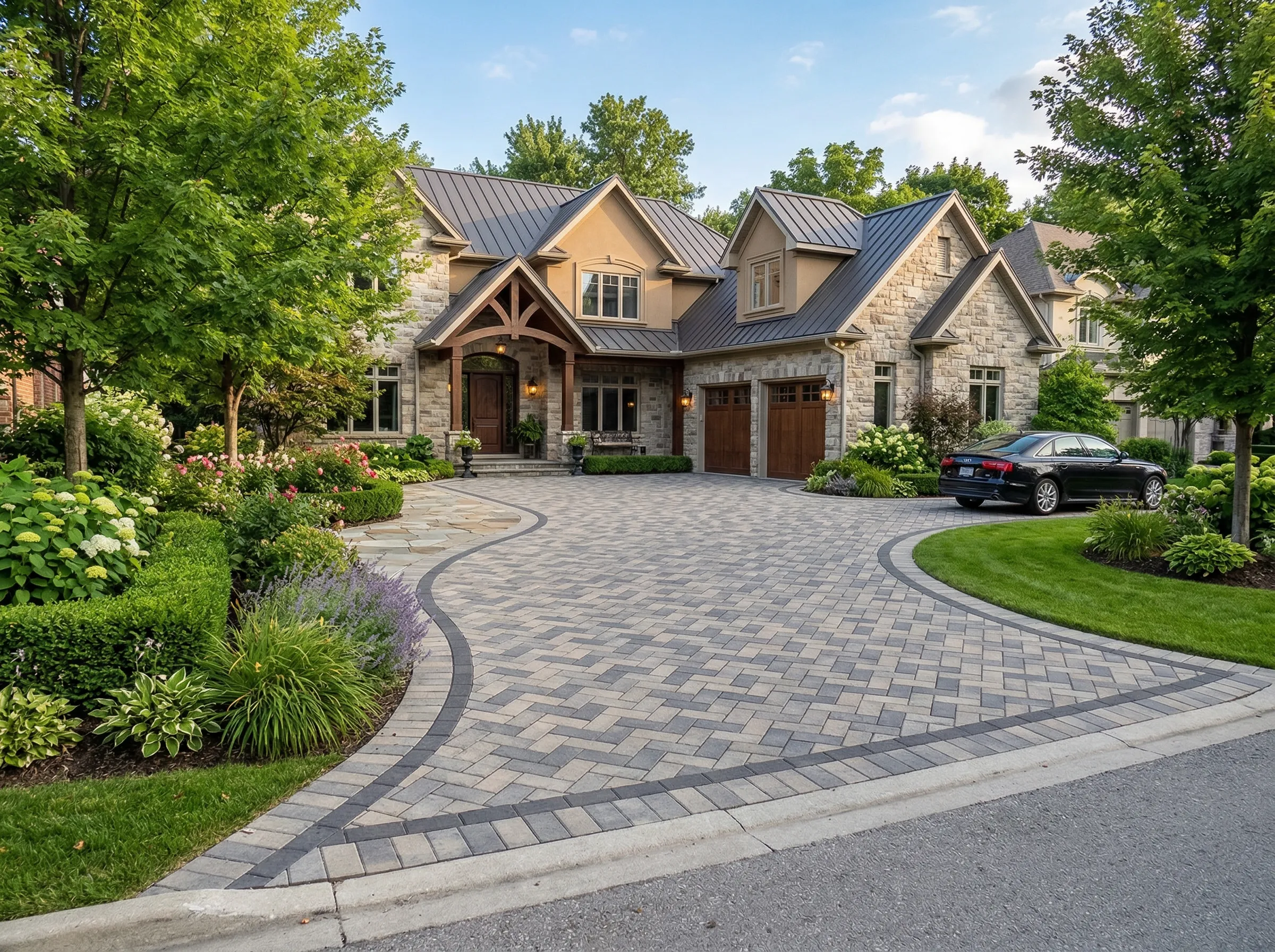 New Paver Driveway AL
