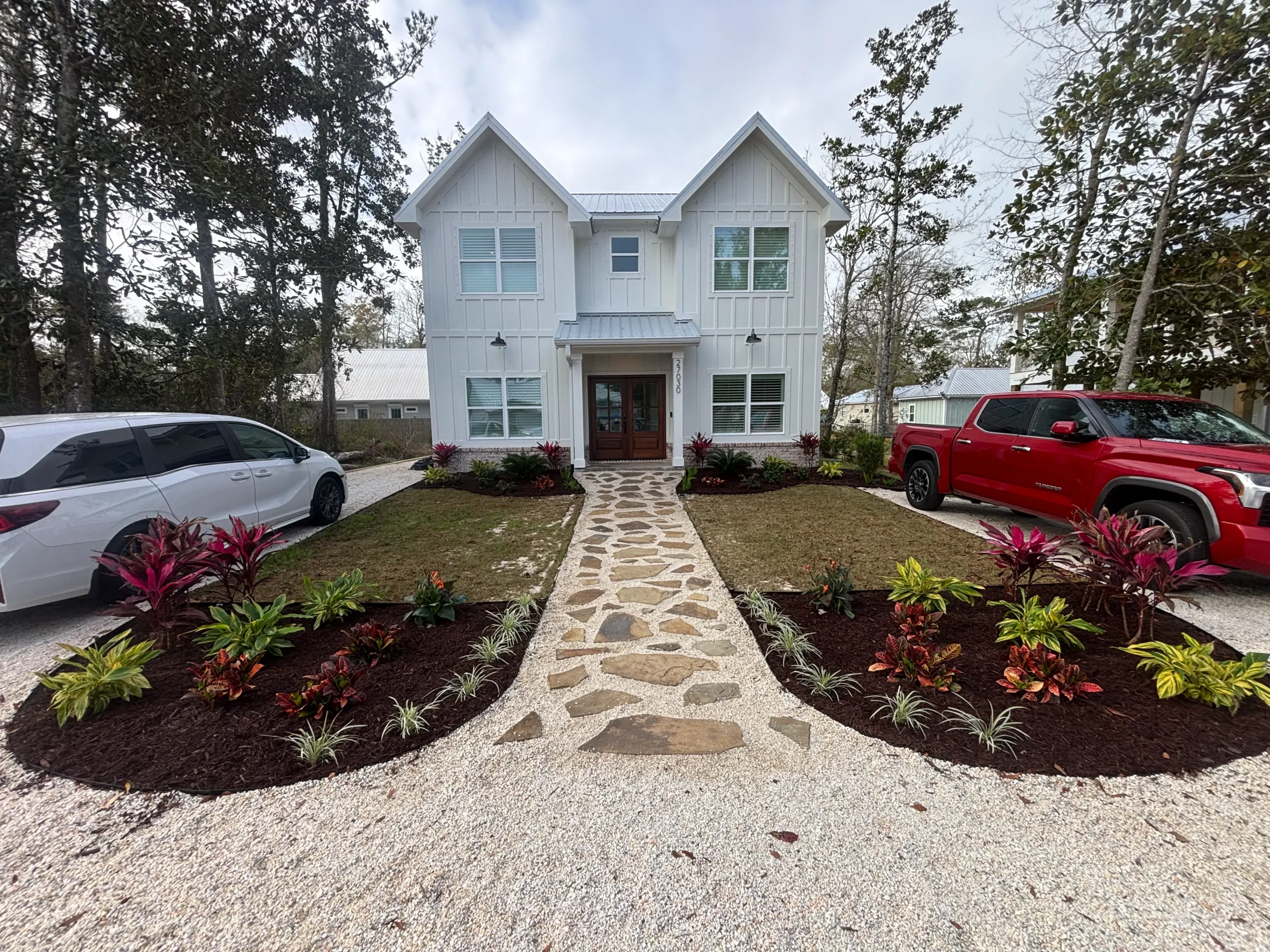 Natural stone patio Orange Beach AL