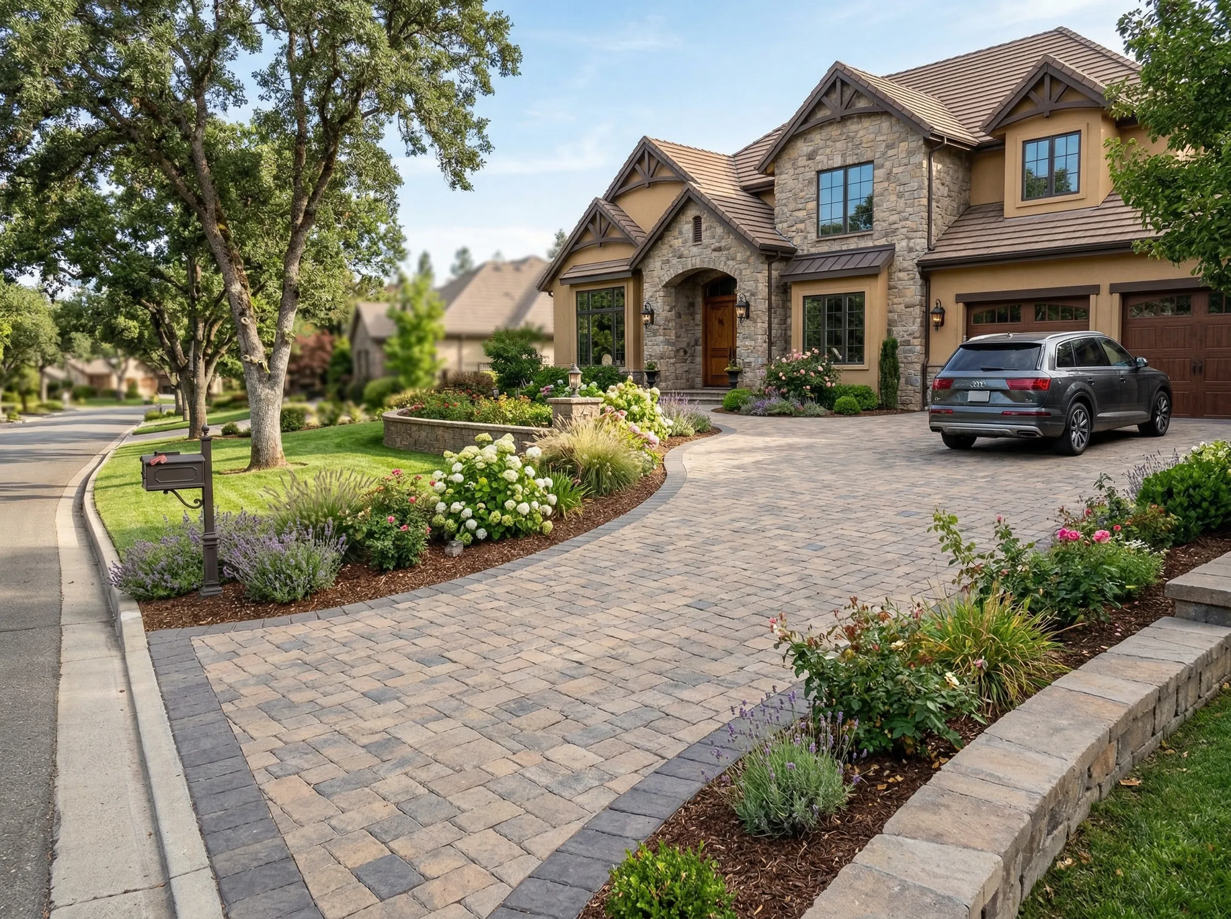 Residential Paver Driveway AL