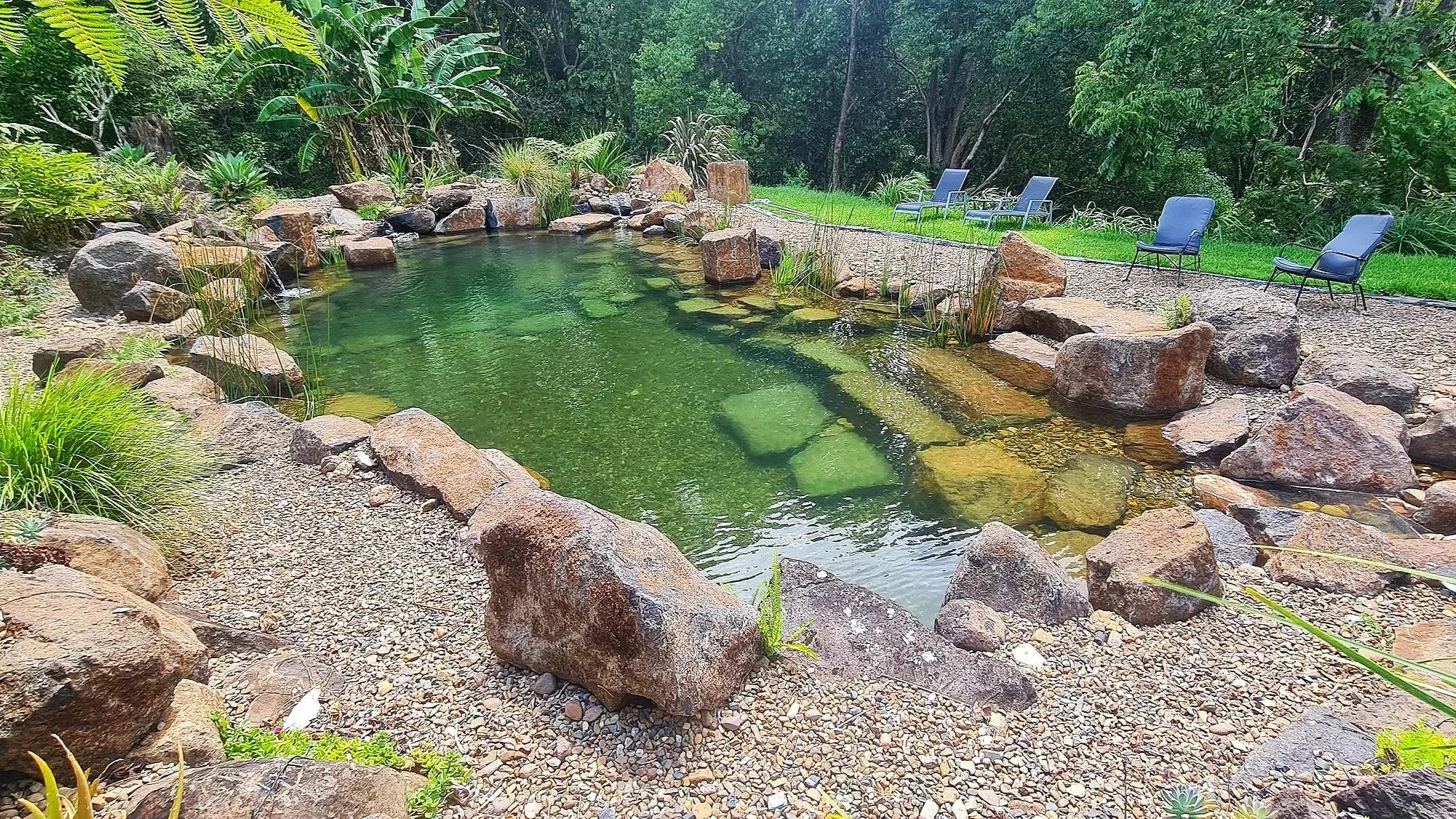 Orange Beach natural pool installation AL