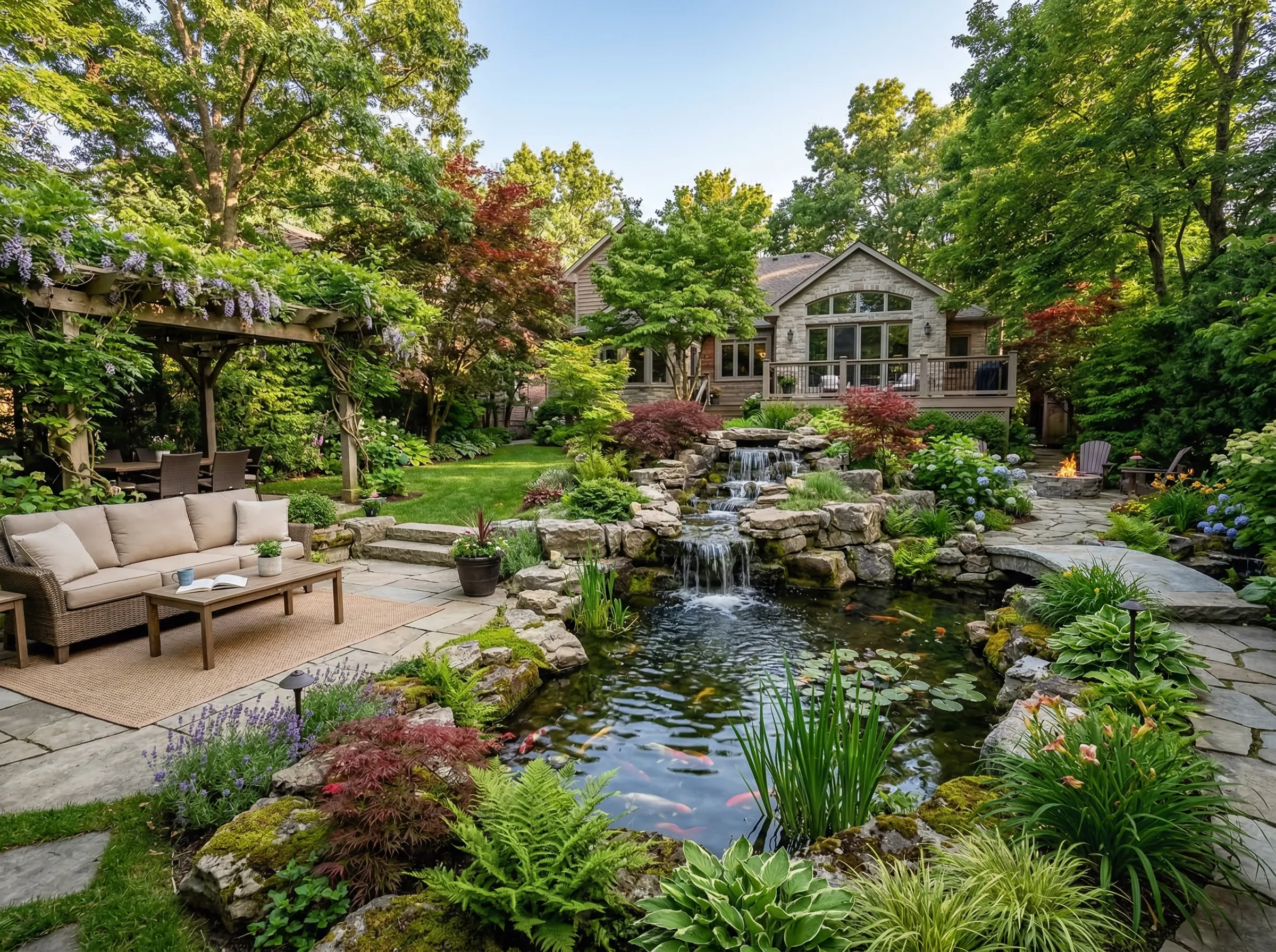Custom water feature builder Orange Beach AL